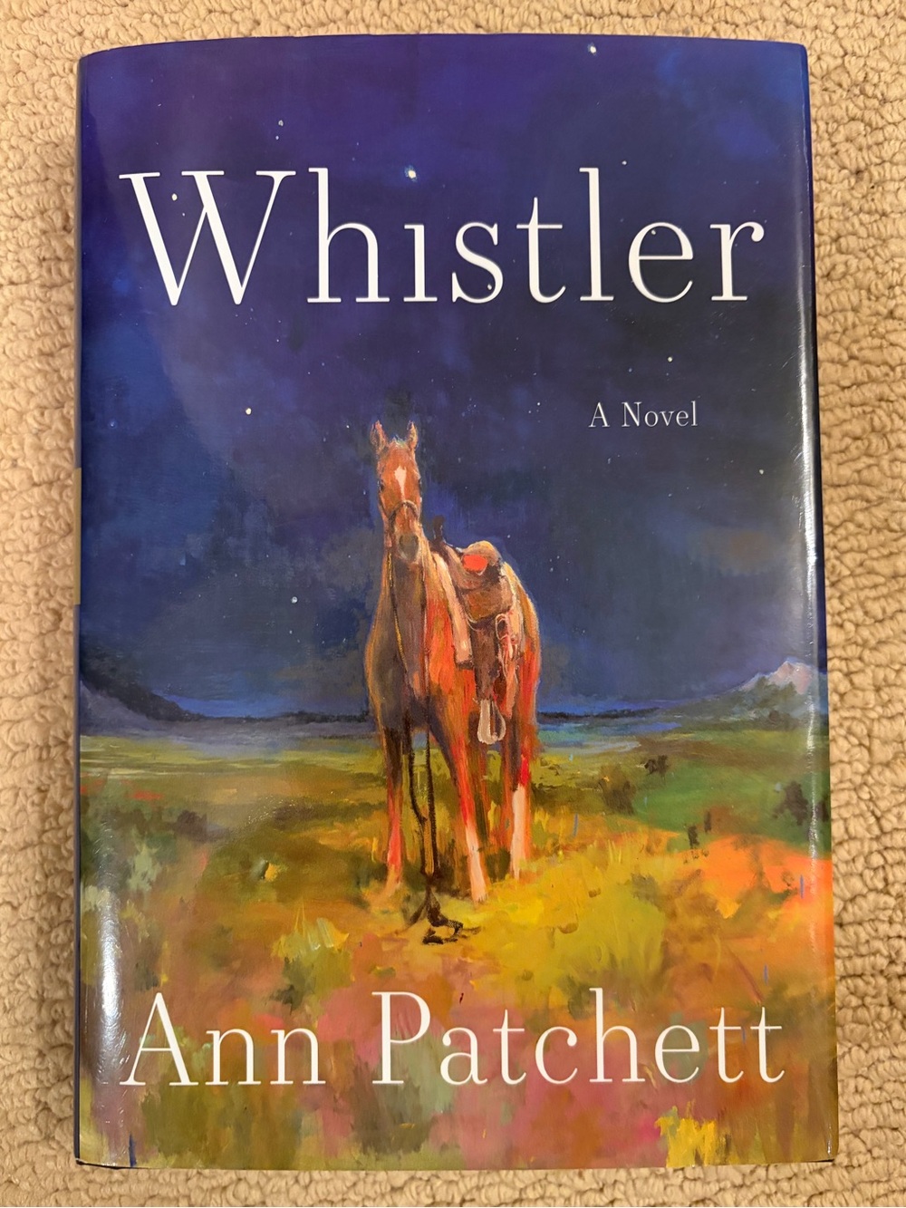 Whistler by — Ann Patchett Hard Cover